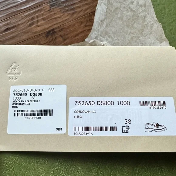 Gucci Cordovan Lux Nero - Size 38 - Picture 2 of 5